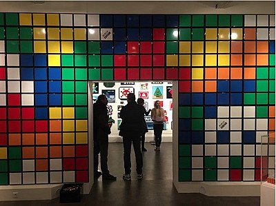 Foto van Explo Expo: MIMA – Invader Rubikcubist