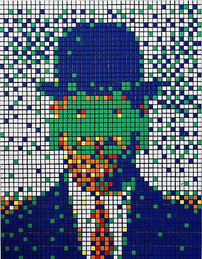 Foto van Explo Expo: MIMA – Invader Rubikcubist