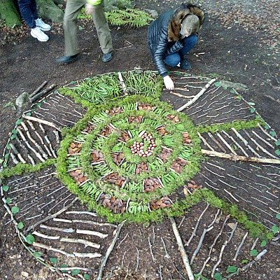 Foto van Land Art